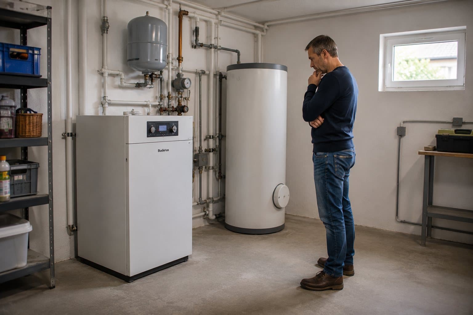 KI-generierte Inhalte: Alte Heizung modernisieren und das richtige Heizsystem für das Eigenheim finden.